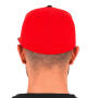 Premium 210 Fitted 2-Tone - Black/Red - S/M