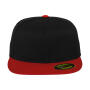 Premium 210 Fitted 2-Tone - Black/Red - S/M