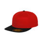 Premium 210 Fitted 2-Tone - Black/Red - S/M
