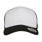 Classic Curved Foam Trucker Cap – White Front