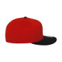 Premium 210 Fitted 2-Tone - Black/Red - S/M